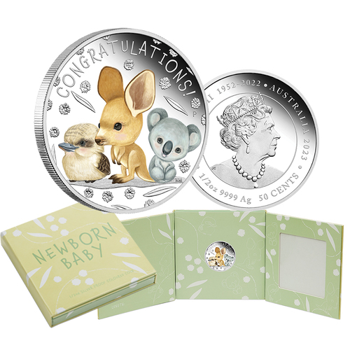 2023 50c Newborn 1/2oz Silver Proof Coin