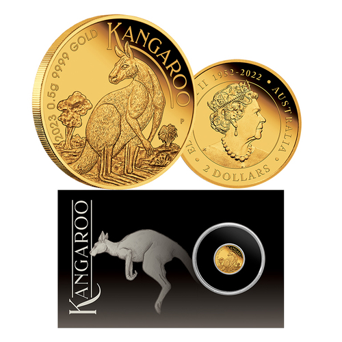 2023 Mini Roo 0.5g Gold Proof