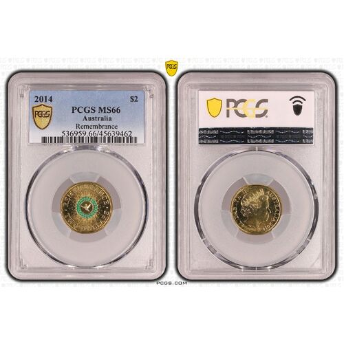 2014 $2 Remembrance MS66 9462