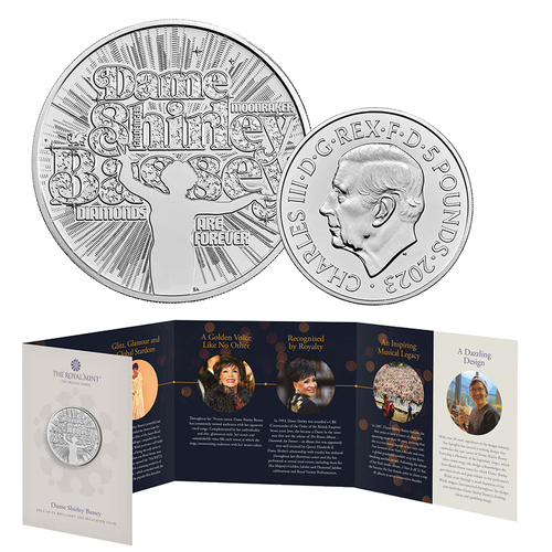 2023 £5 Dame Shirley Bassey BUNC Coin