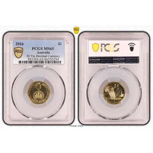 2016 $2 50 Years of Decimal Currency MS65 0294