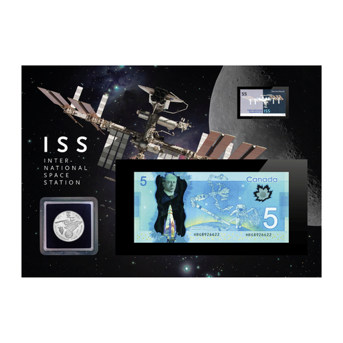 International Space Station Note, Coin and Stamp Set 2004 - 2013