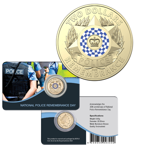 2019 $2 Police Remembrance Coin Pack