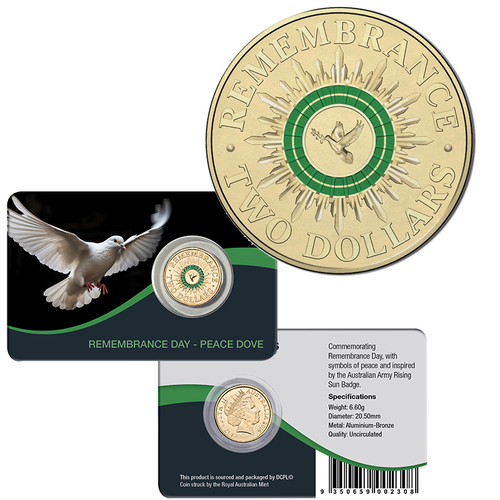 2014 $2 Remembrance Day Coin Pack