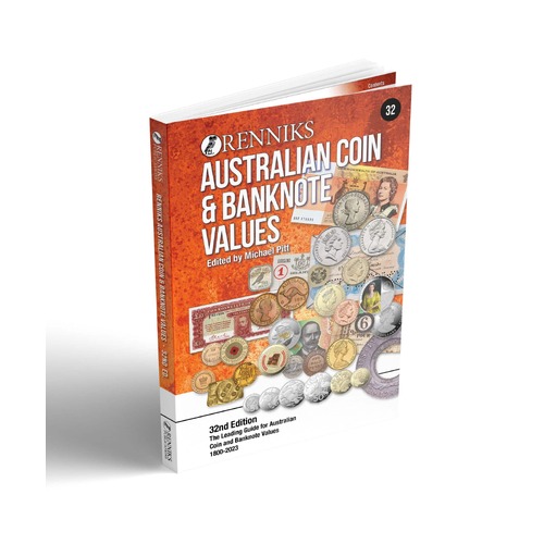 Renniks Australian Coin and Banknotes Values 32nd Edition Softcover