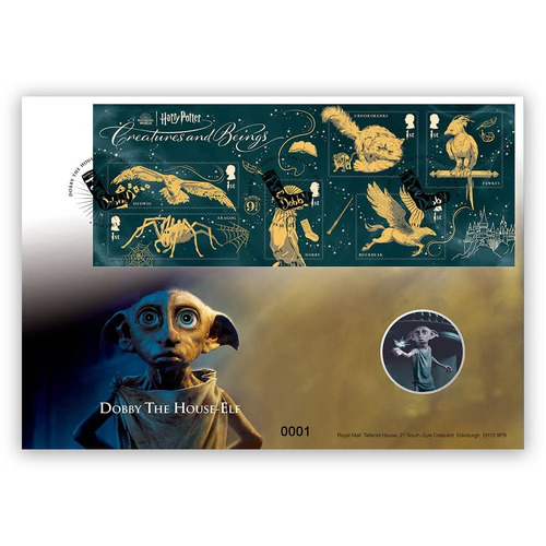 2023 Harry Potter™ Limited Edition Medal Cover Dobby the House-Elf