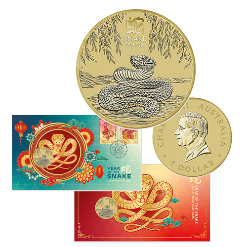2025 Christmas Island New Year of the Snake PNC