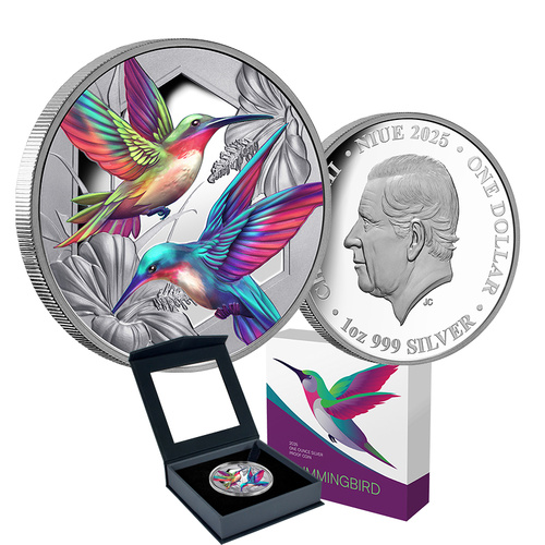 2025 $1 Humming Bird 1oz Silver Proof Coin