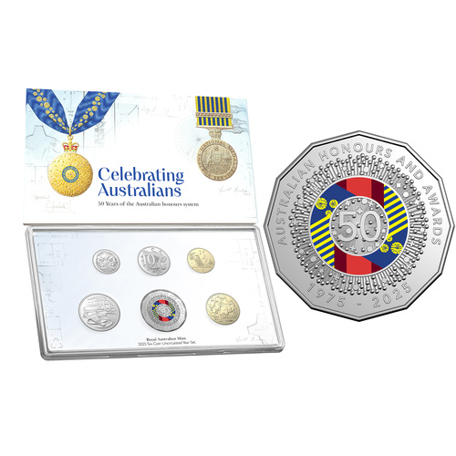 2025 Australian Honours and Awards RAM Mint Set