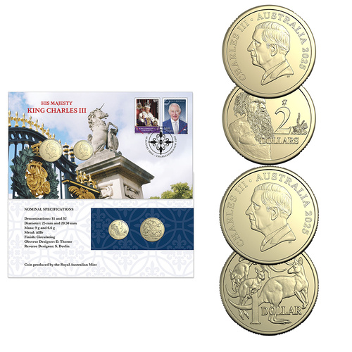 2025 King Charles 2 Coin PNC