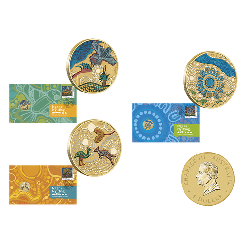 2025 Ngana Nyitting the ART of Kevin Bynder set of 3 PNCs