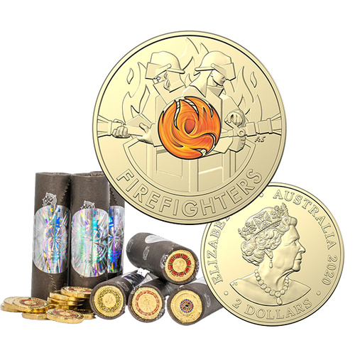 2020 Firefighter Cotton & Co Coin Roll