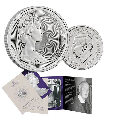 2026 £5 Portraits of a Queen Elizabeth II The Second Effigy BUNC Coin