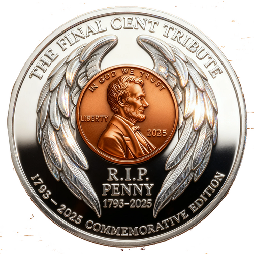 2025 Last Cent Standing Medallion