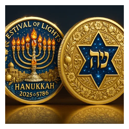 2025-5786 Festival of Lights Heritage Medallion