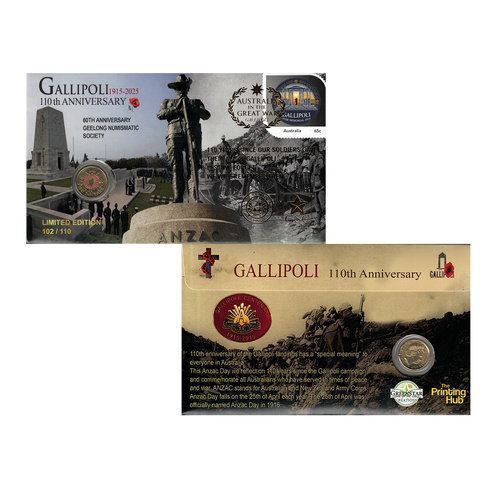 110th Anniversary of Gallipoli PNC (Greenstar Creations)