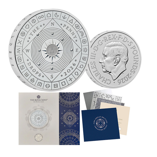 2026 £5 The Penny Drops BUNC Coin