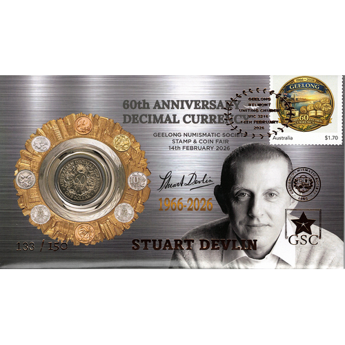 2026 Stuart Devlin GNS Overprinted PNC (Greenstar Creations)