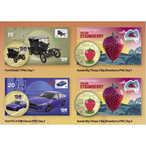 2026 Australia Post PNC Set of 4 ANDA Money Expo Melbourne