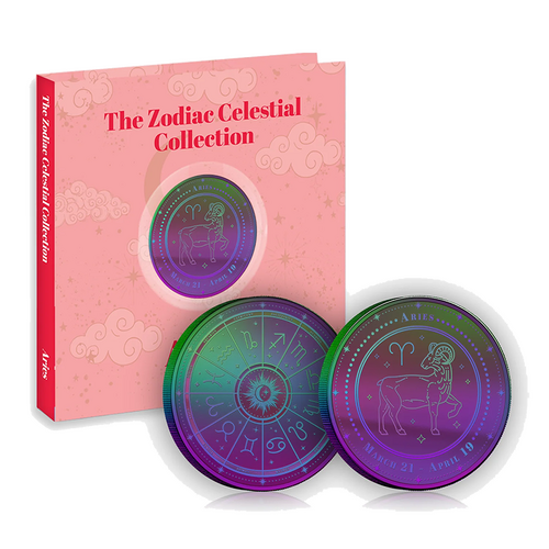 2026 The Zodiac Collection Aries 50mm Commemorative Medallion