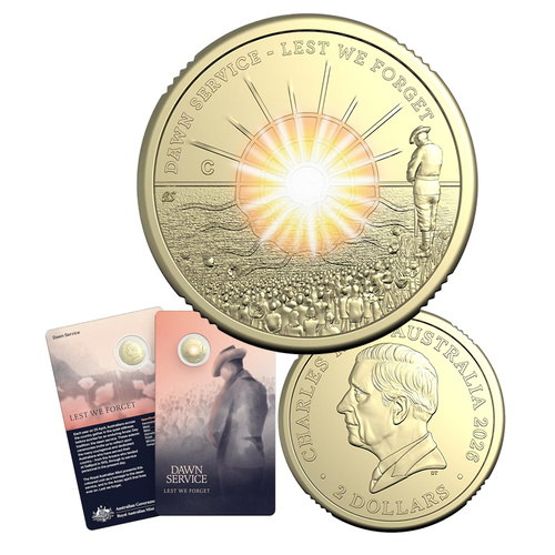 2026 $2 Dawn Service 'C' Mintmark UNC Coin