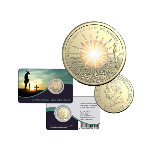 2026 $2 Dawn Service UNC Coin Pack