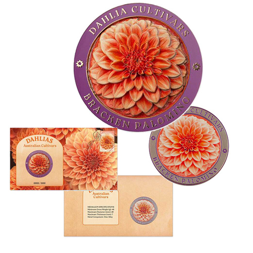 2026 Dahlias Australian Cultivars Medallion Cover