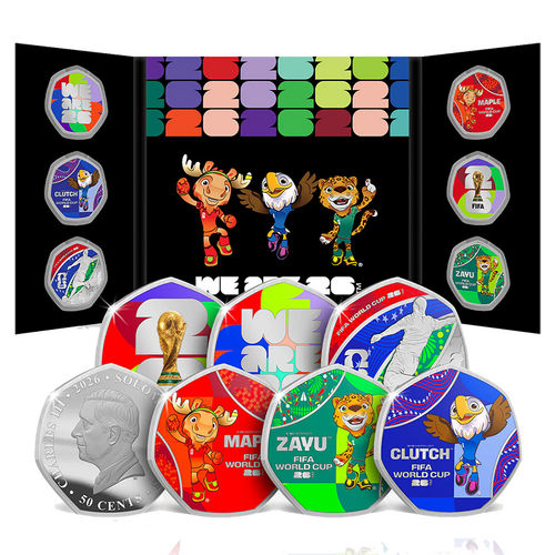 2026 The Official FIFA World Cup BU Coin Set