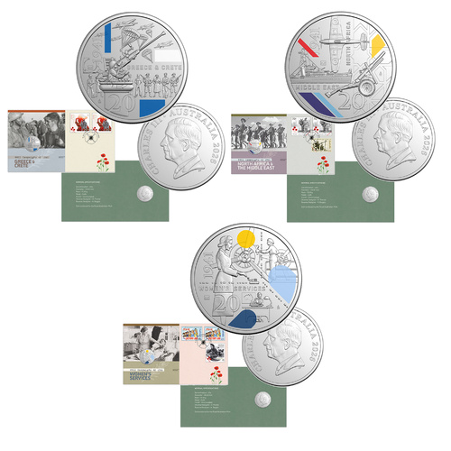 2026 1941 WWII Campaigns: Set of 3 PNCs