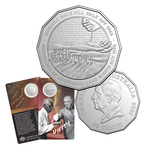 2026 50c Unity UNC Coin