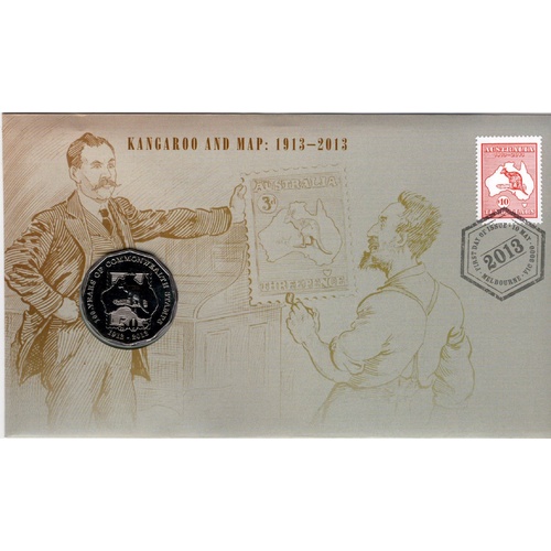 2013 Centenary of the First Commonwealth Postage Stamp PNC
