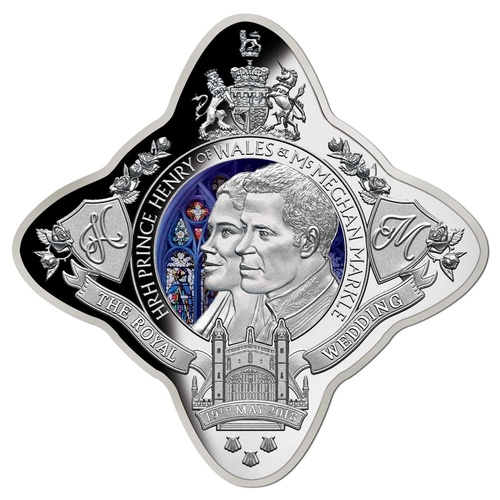 2018 $1 Royal Wedding Star 1oz Silver Proof