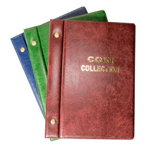 VST Coin Collection Album [Colour: Burgundy]