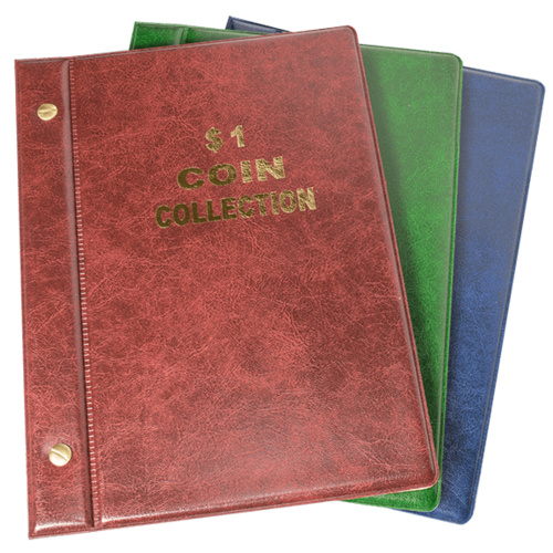 VST $1 Coin Album [Colour: Burgundy]