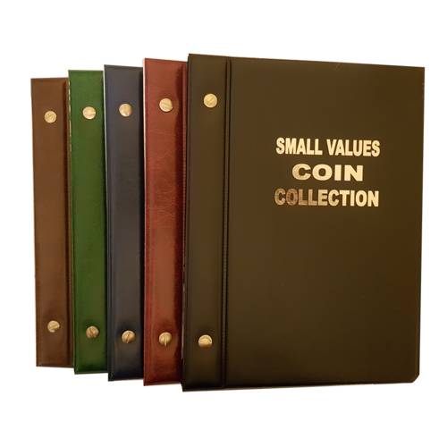 VST Small Values (1c, 2c, 5c, and 10c coins) Album [Colour: Brown]