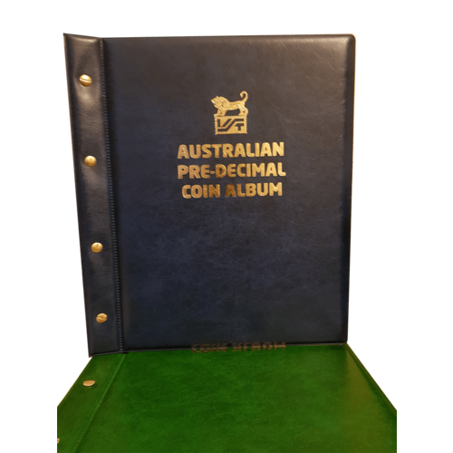 VST Australian Pre-Decimal Coin Album [Colour: Burgundy]